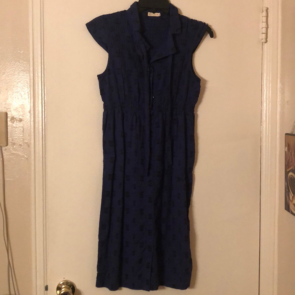 Royal blue dress